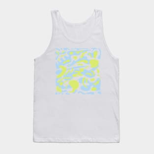 Green and blue blog abstract Tank Top